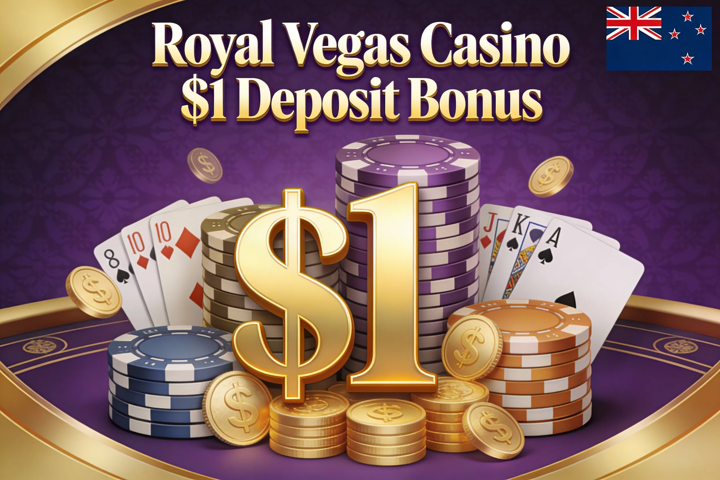 Royal Vegas Casino 1 Deposit Bonus
